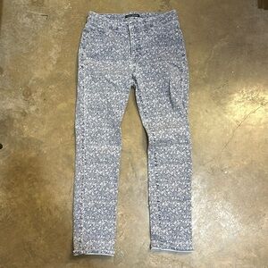 Lucky Brand floral jeans